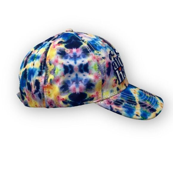 Fashion Code Headwear Aloha Hawaii Baseball Hat Cap Adjustable Blue Tie Dye OSFM - Picture 4 of 8
